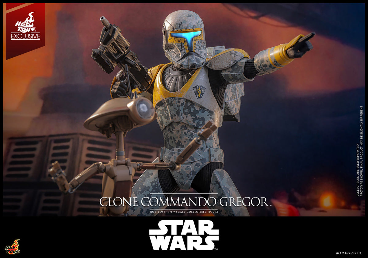 Clone Commando Gregor Star Wars Sixth Scale Figure