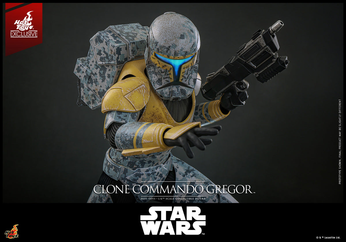 Clone Commando Gregor Star Wars Sixth Scale Figure