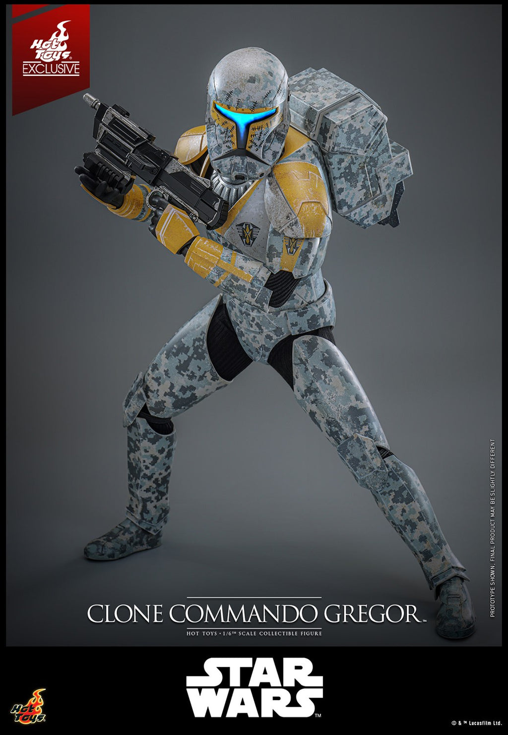 Clone Commando Gregor Star Wars Sixth Scale Figure