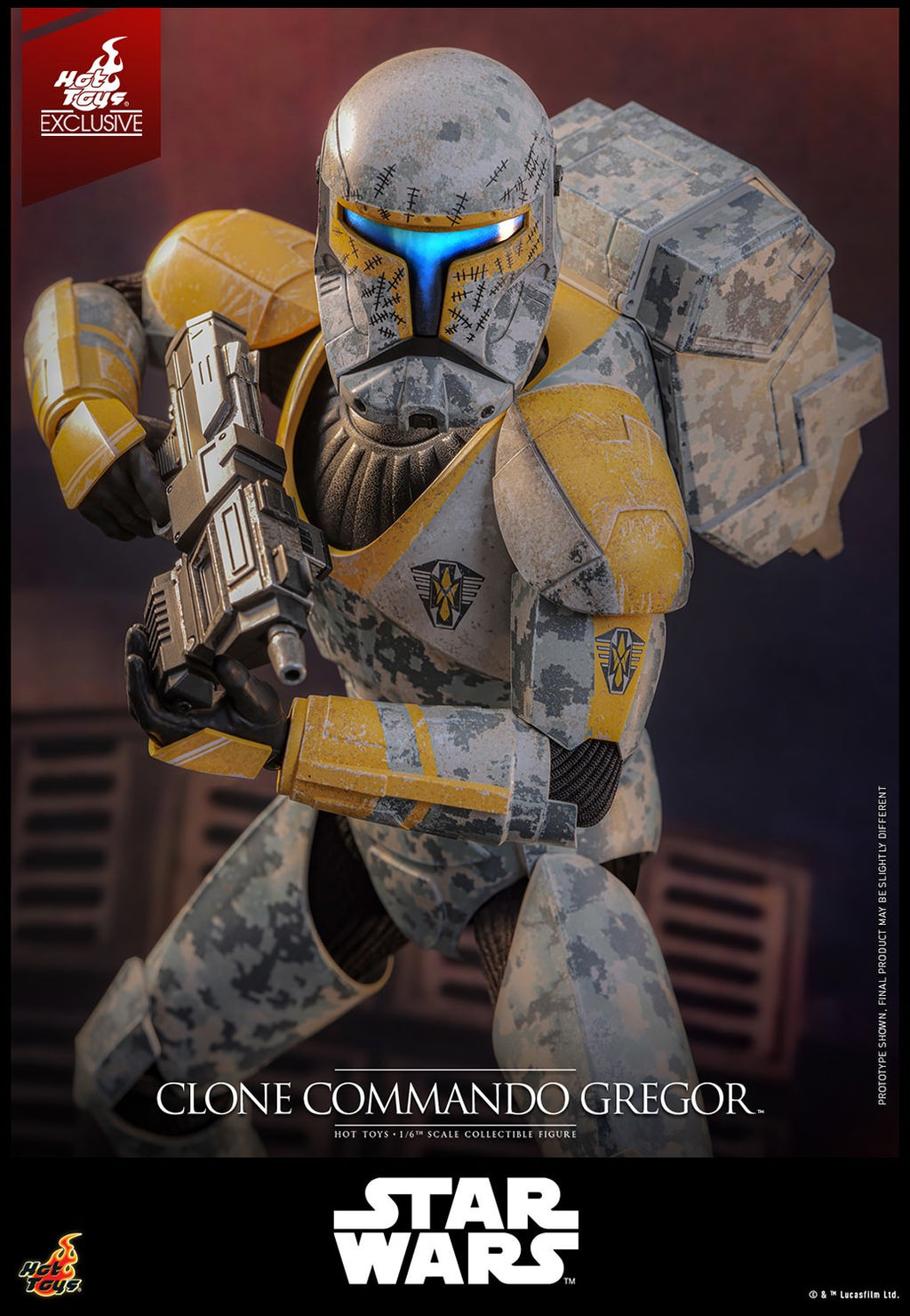 Clone Commando Gregor Star Wars Sixth Scale Figure