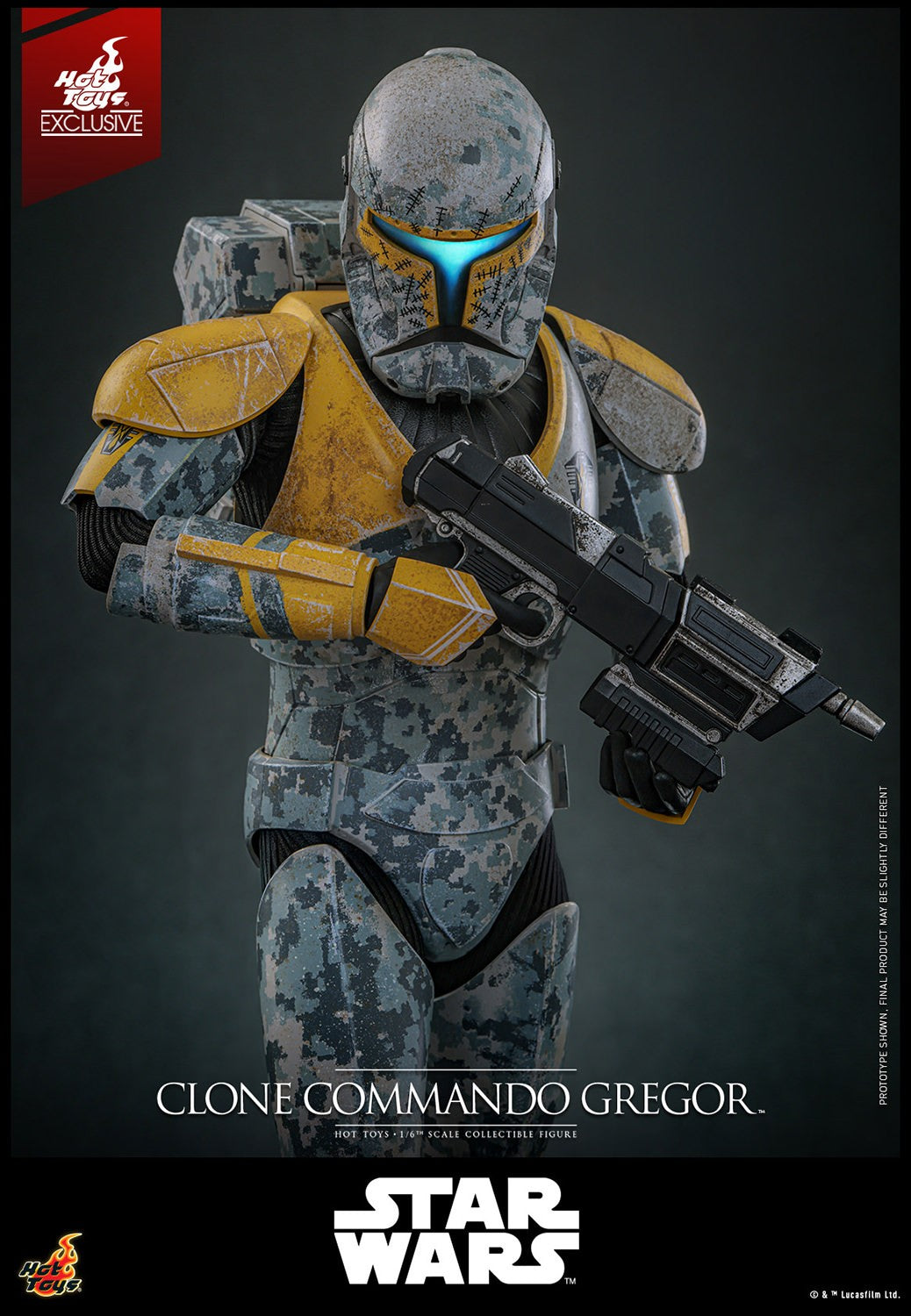 Clone Commando Gregor Star Wars Sixth Scale Figure