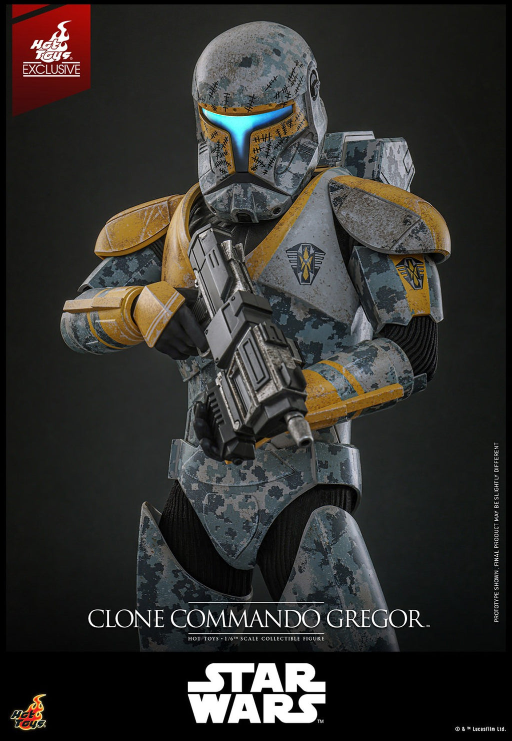 Clone Commando Gregor Star Wars Sixth Scale Figure