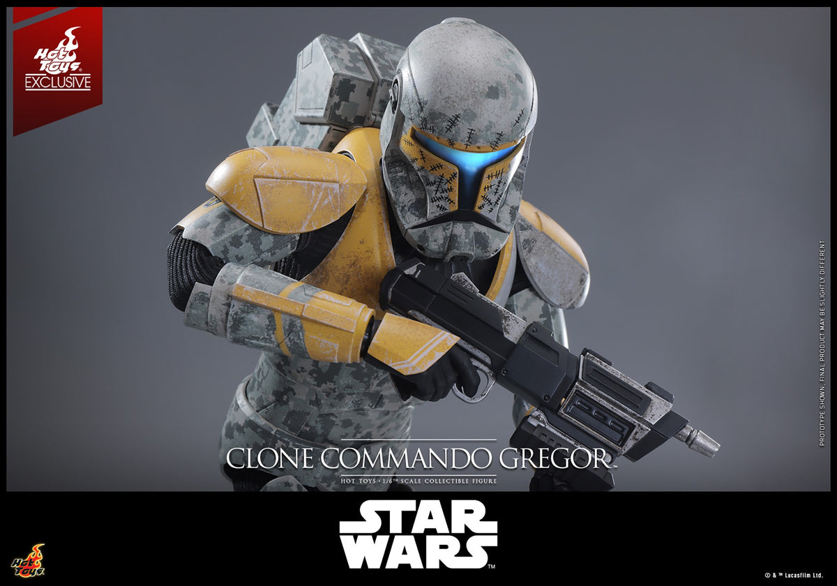 Clone Commando Gregor Star Wars Sixth Scale Figure