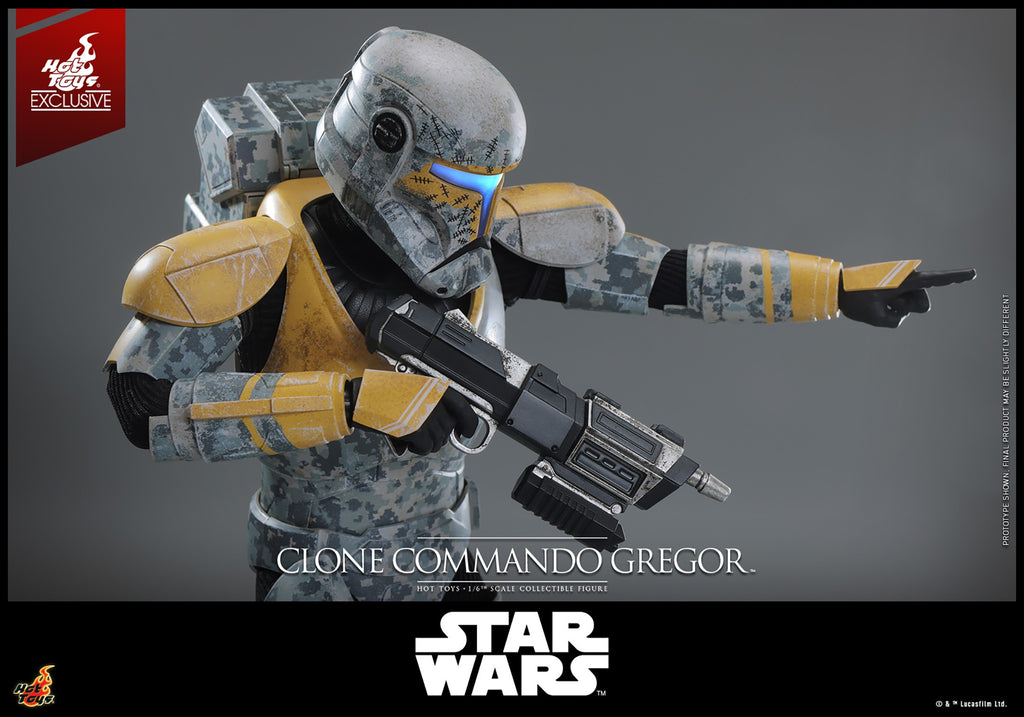 Clone Commando Gregor Star Wars Sixth Scale Figure