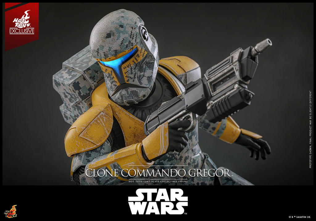 Clone Commando Gregor Star Wars Sixth Scale Figure