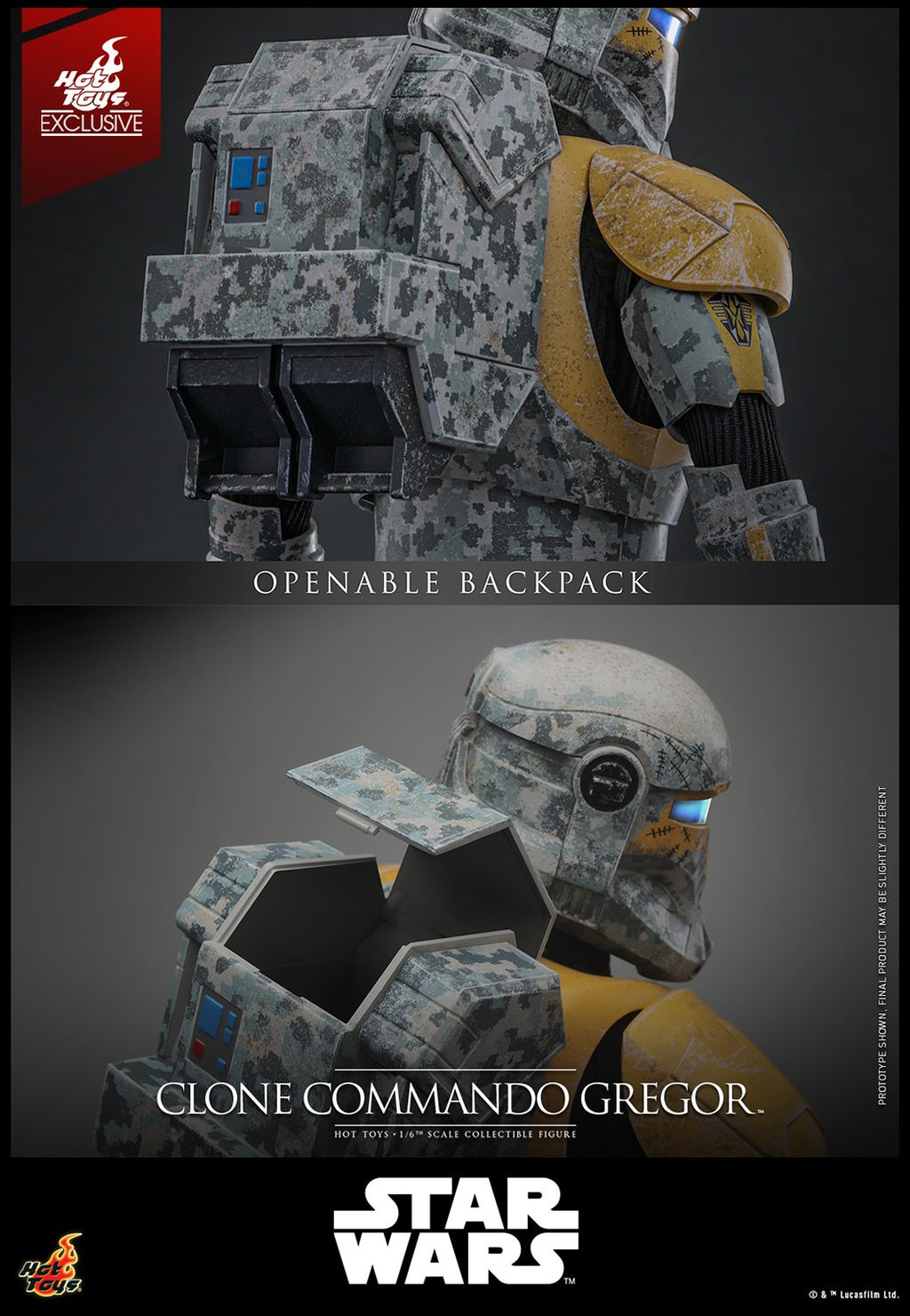 Clone Commando Gregor Star Wars Sixth Scale Figure