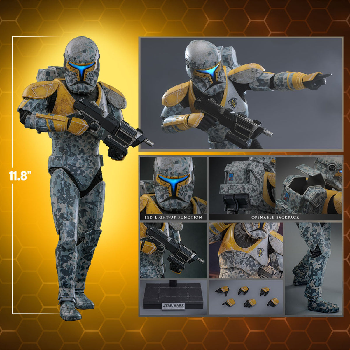 Clone Commando Gregor Star Wars Sixth Scale Figure