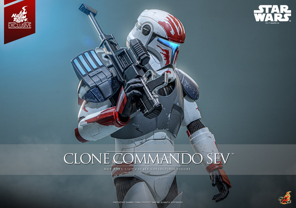 Clone Commando Sev Star Wars Sixth Scale Figure