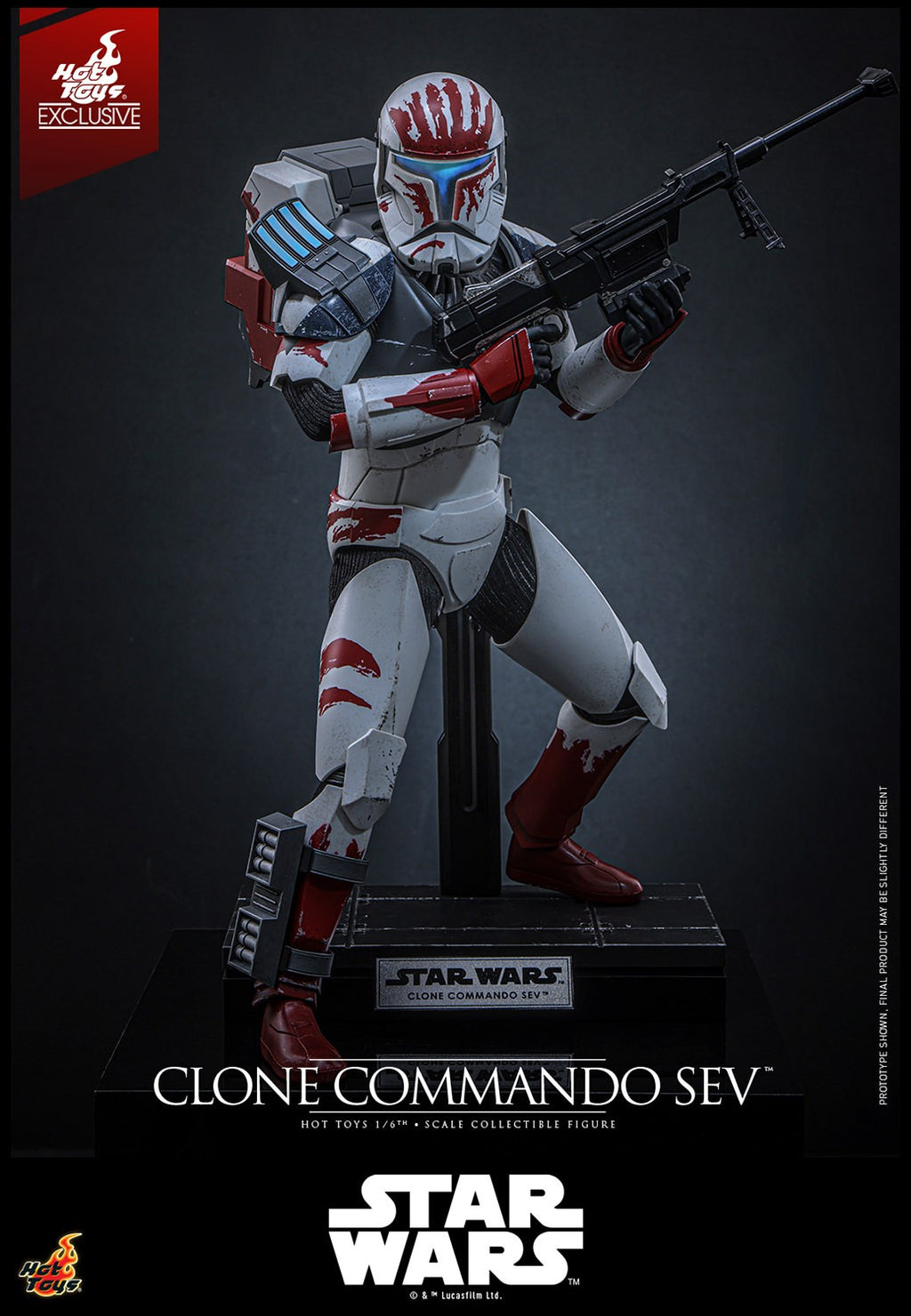 Clone Commando Sev Star Wars Sixth Scale Figure