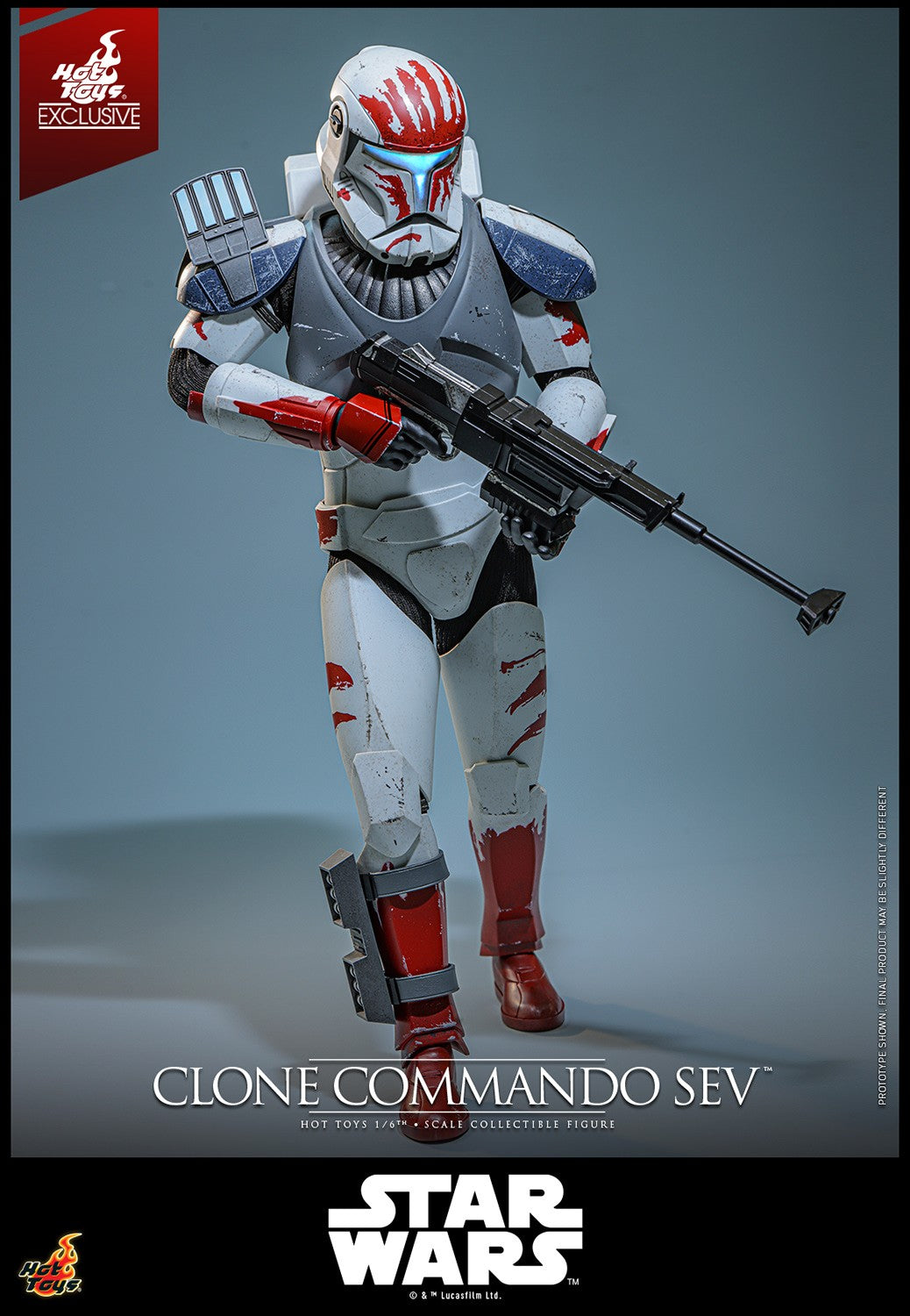 Clone Commando Sev Star Wars Sixth Scale Figure
