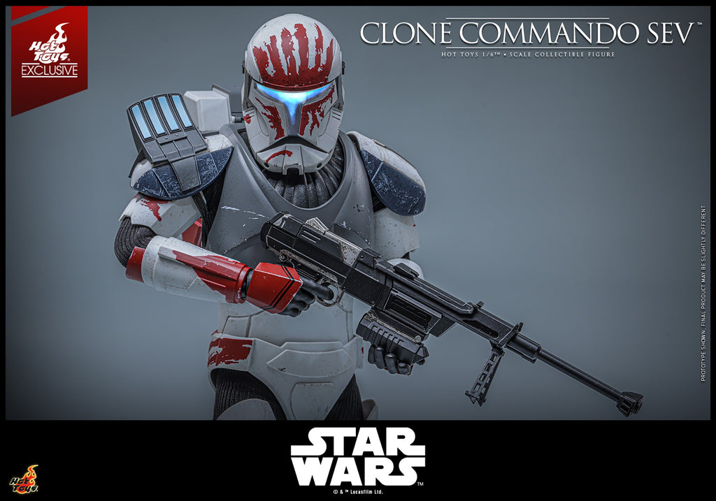 Clone Commando Sev Star Wars Sixth Scale Figure