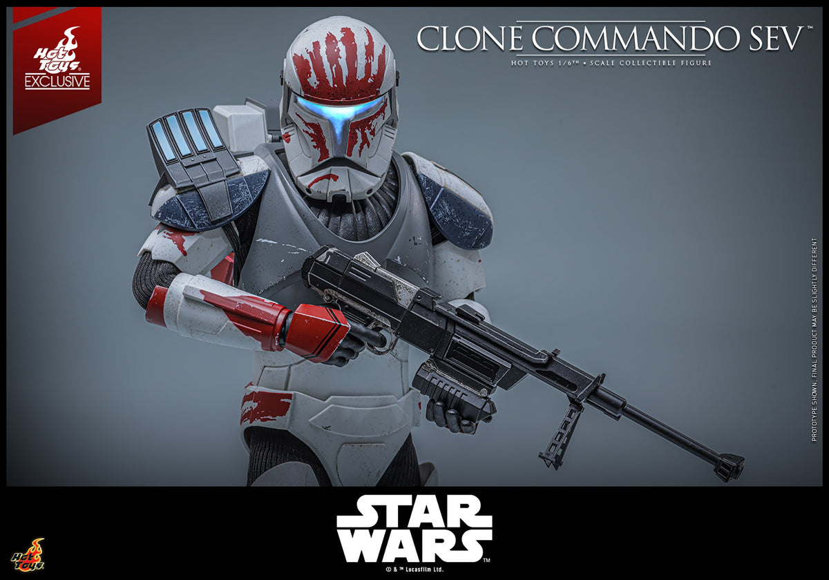 Clone Commando Sev Star Wars Sixth Scale Figure