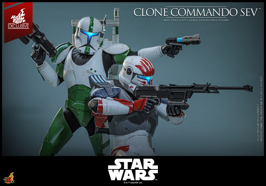 Clone Commando Sev Star Wars Sixth Scale Figure