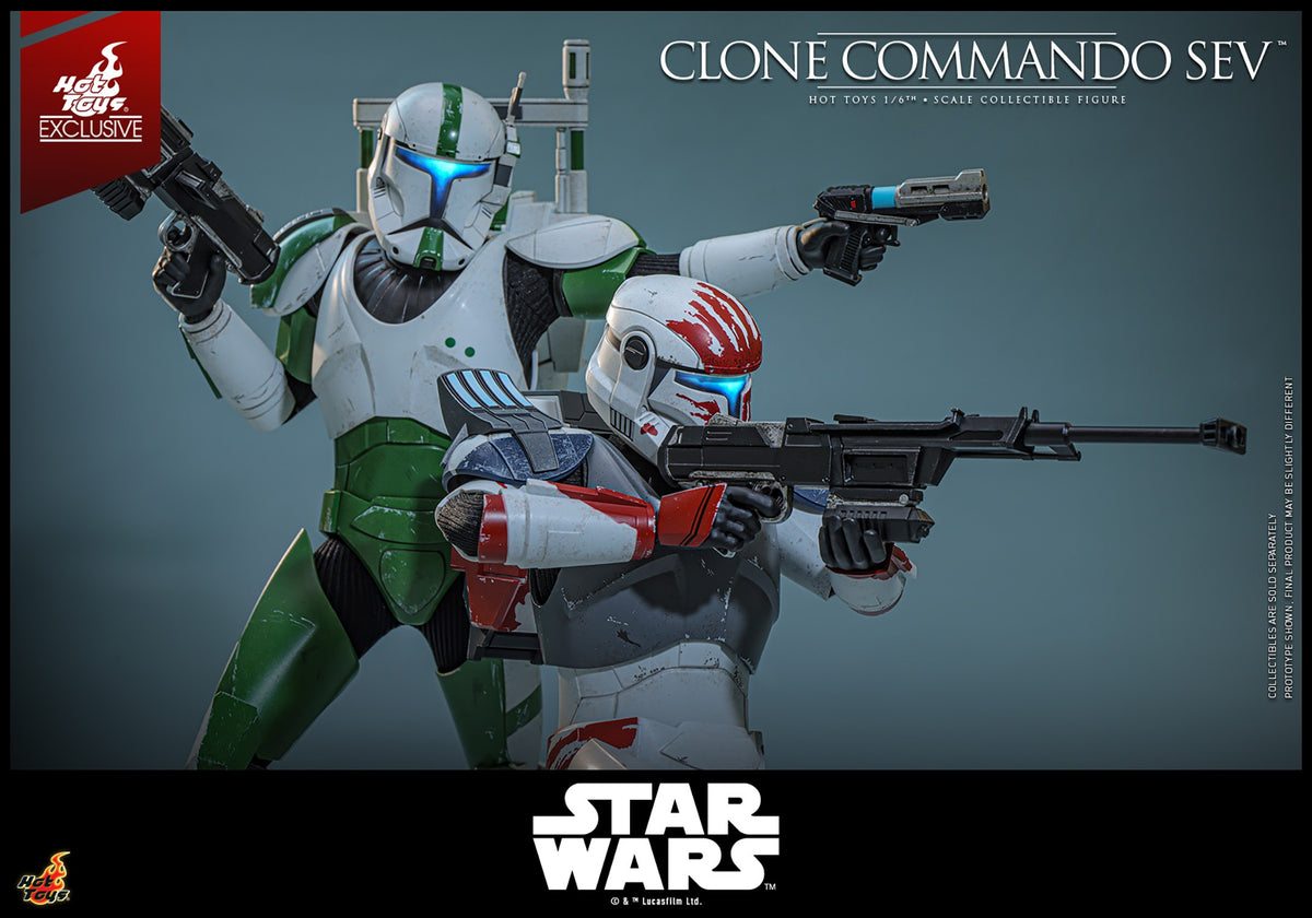 Clone Commando Sev Star Wars Sixth Scale Figure