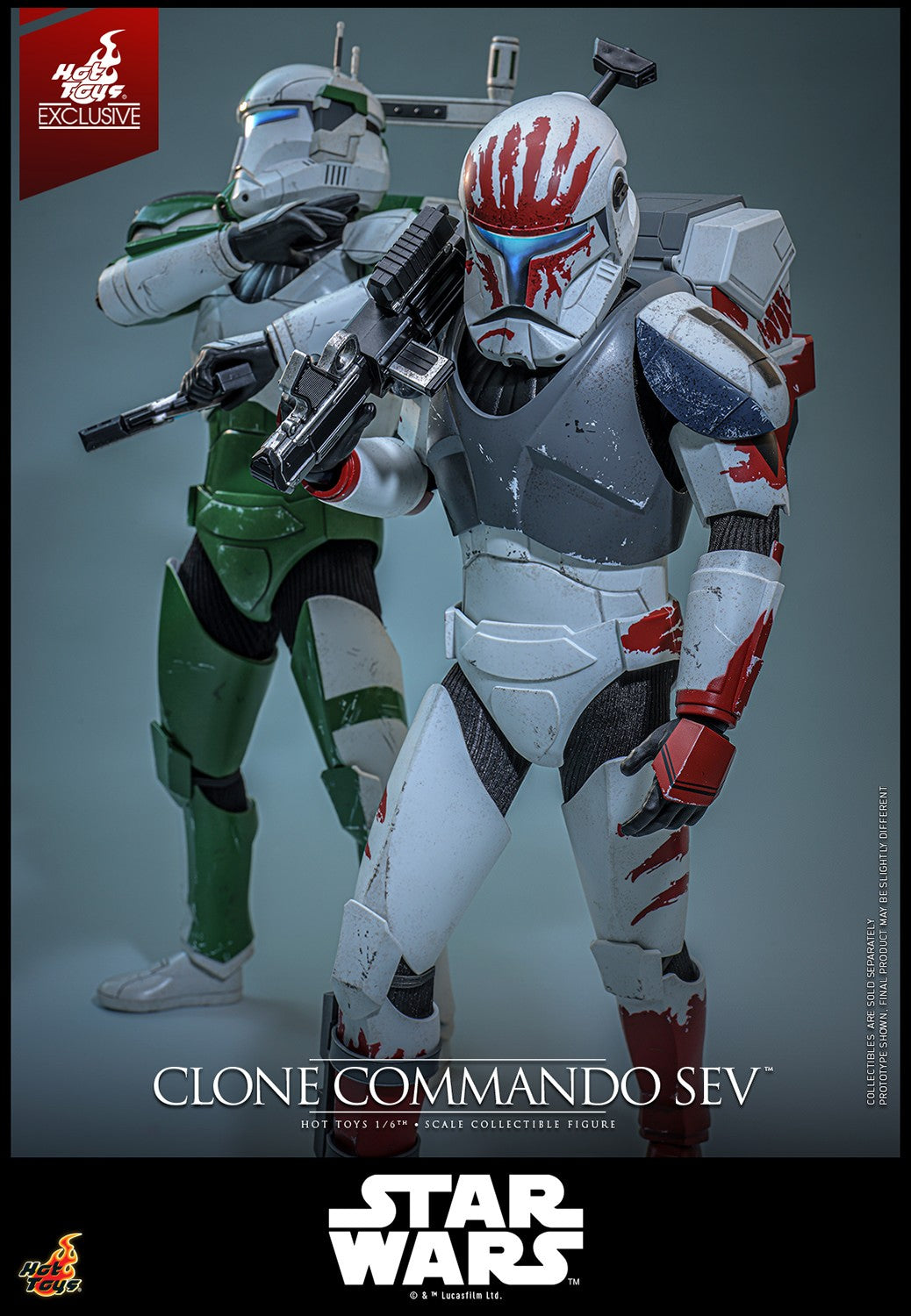 Clone Commando Sev Star Wars Sixth Scale Figure