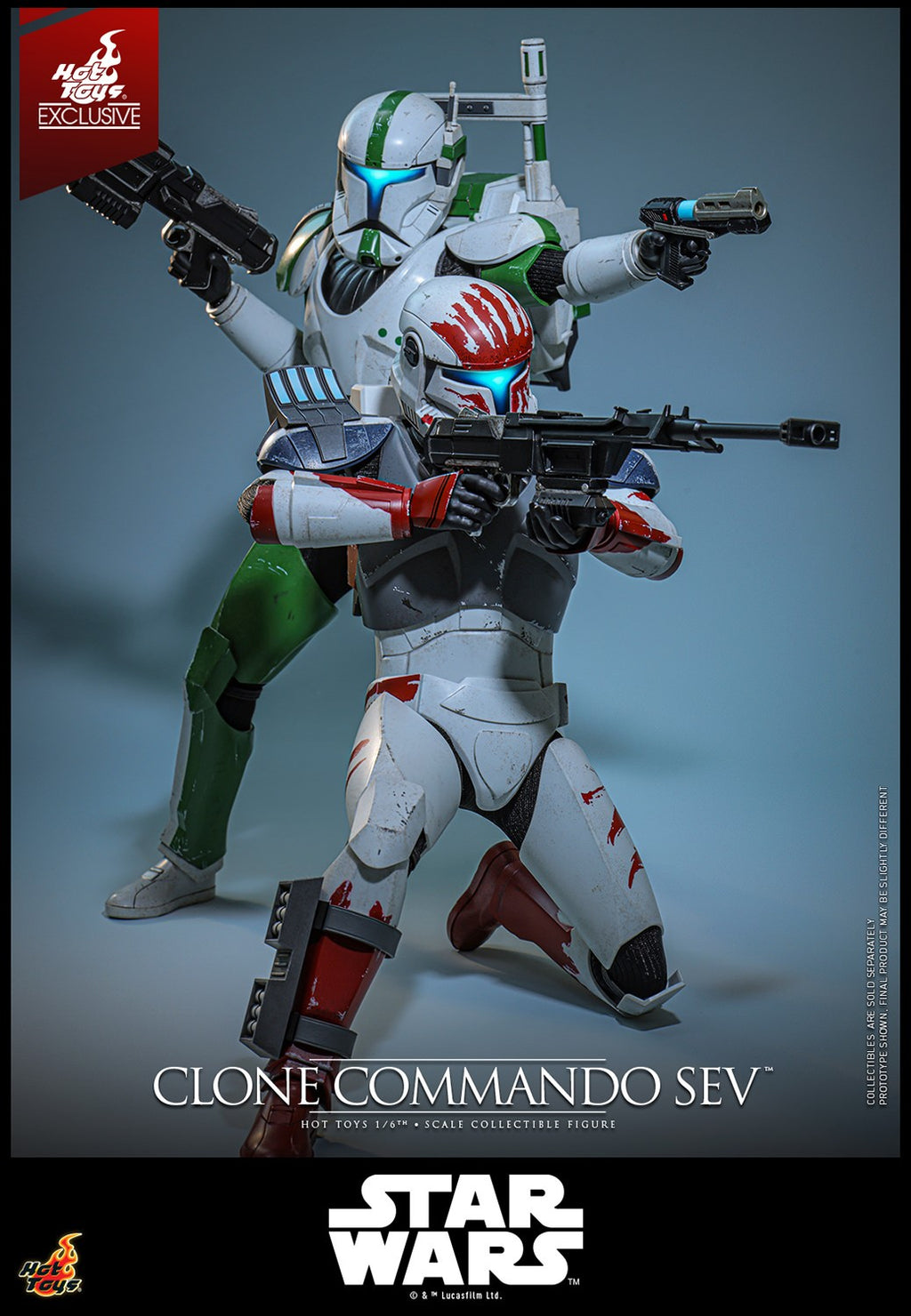 Clone Commando Sev Star Wars Sixth Scale Figure