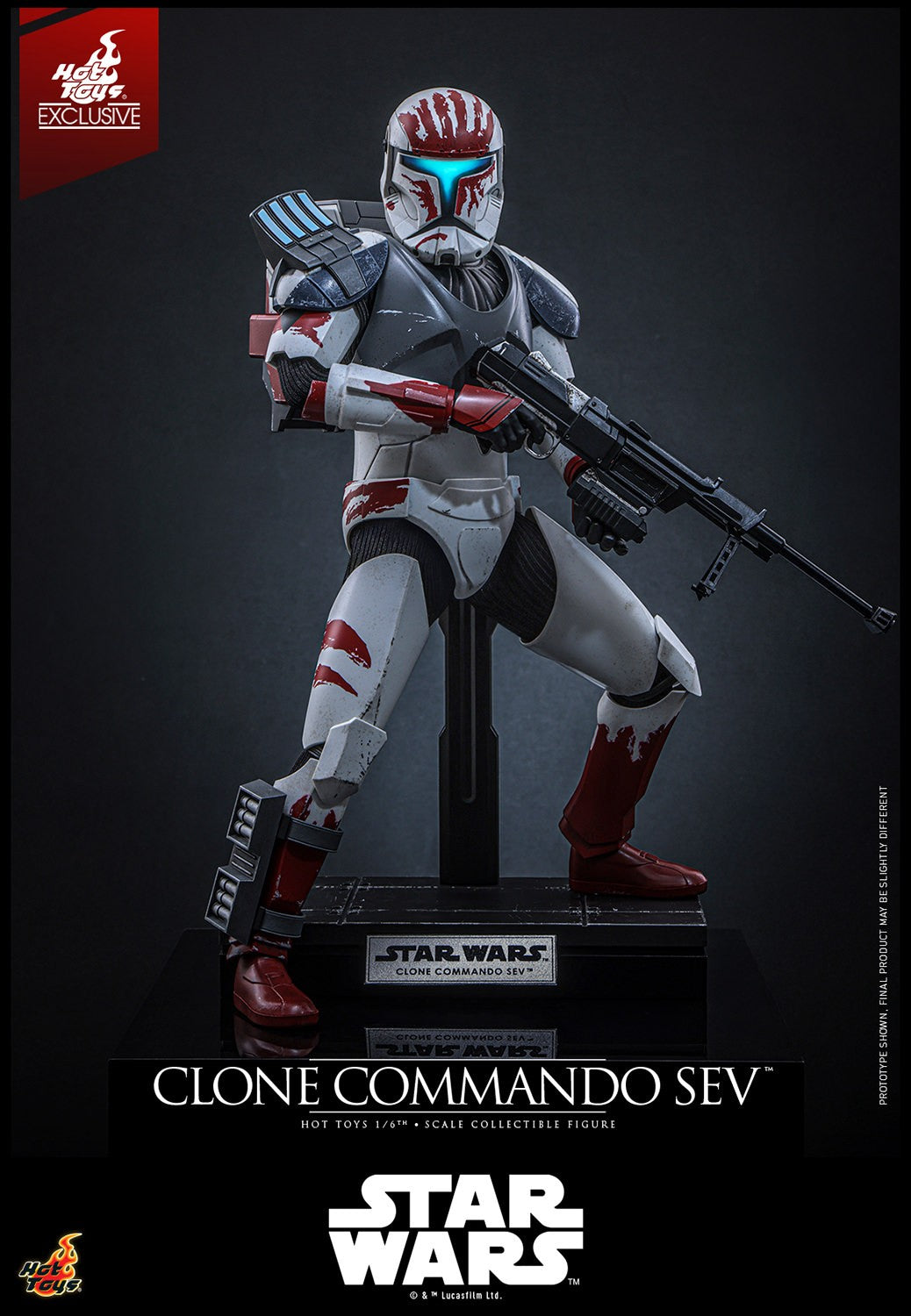 Clone Commando Sev Star Wars Sixth Scale Figure