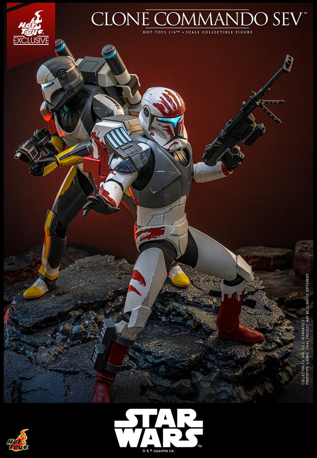Clone Commando Sev Star Wars Sixth Scale Figure