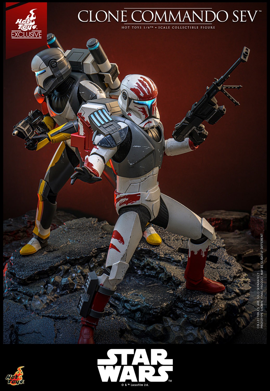 Clone Commando Sev Star Wars Sixth Scale Figure