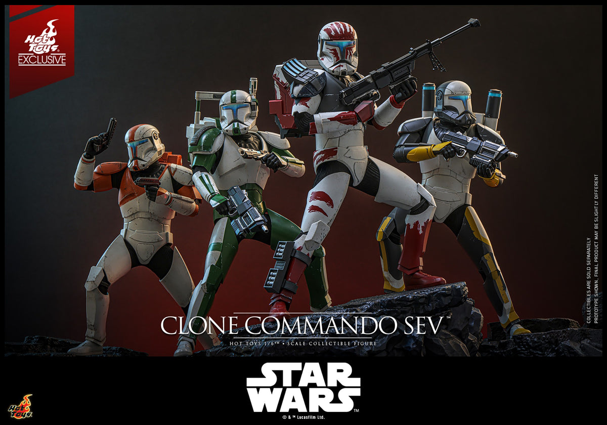 Clone Commando Sev Star Wars Sixth Scale Figure