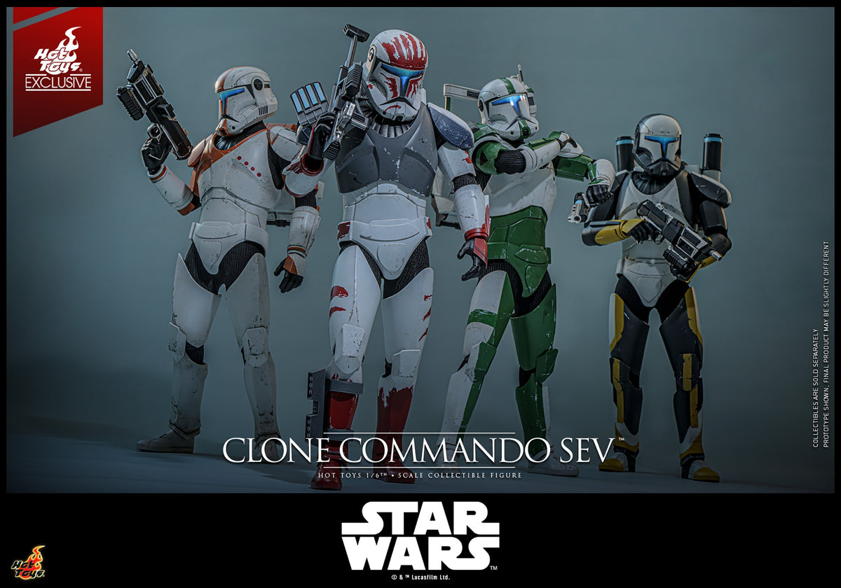 Clone Commando Sev Star Wars Sixth Scale Figure