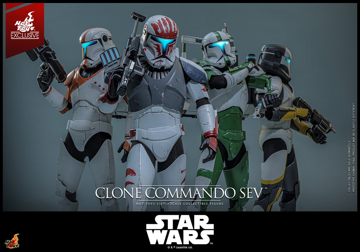 Clone Commando Sev Star Wars Sixth Scale Figure