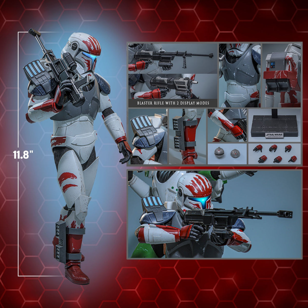 Clone Commando Sev Star Wars Sixth Scale Figure