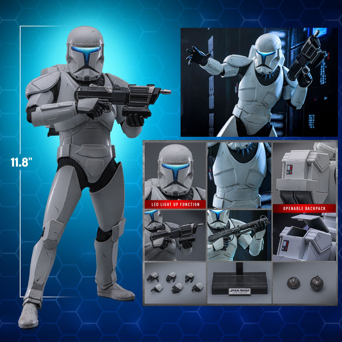 Clone Commando Star Wars Sixth Scale Figure