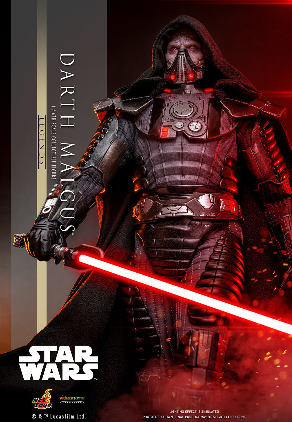 Darth Malgus Star Wars Sixth Scale Figure