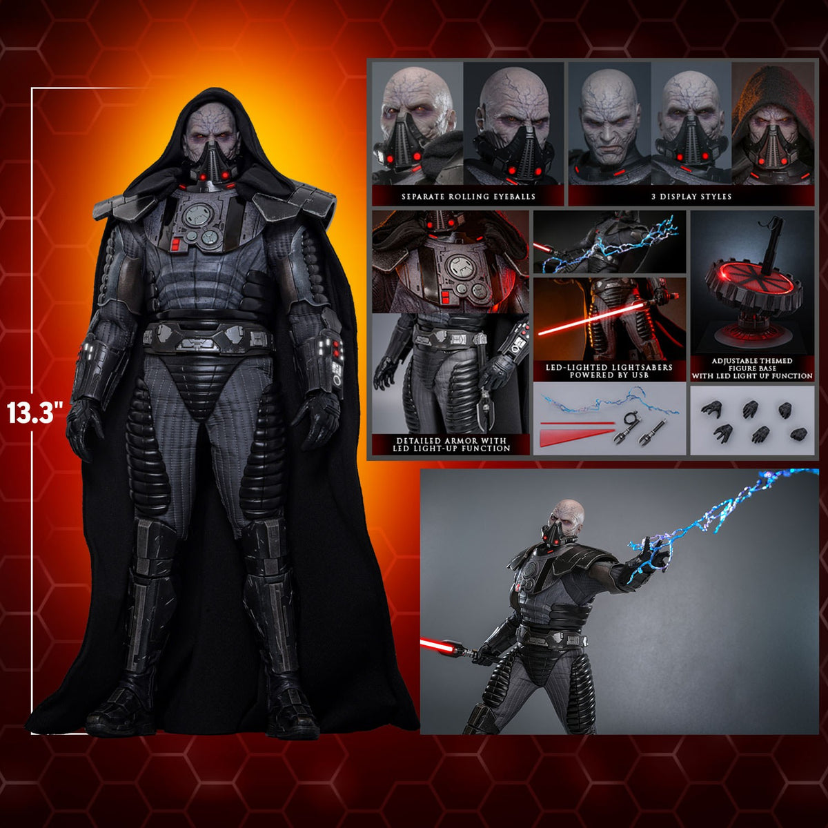 Darth Malgus Star Wars Sixth Scale Figure