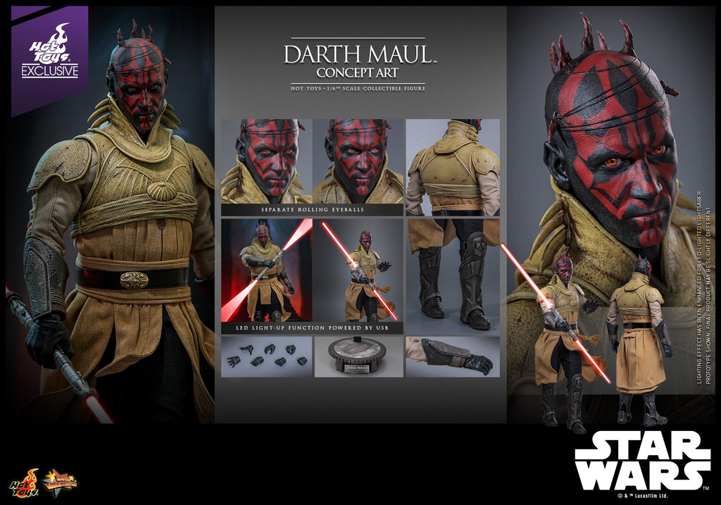 Darth Maul (Concept Art) Star Wars Sixth Scale Figure