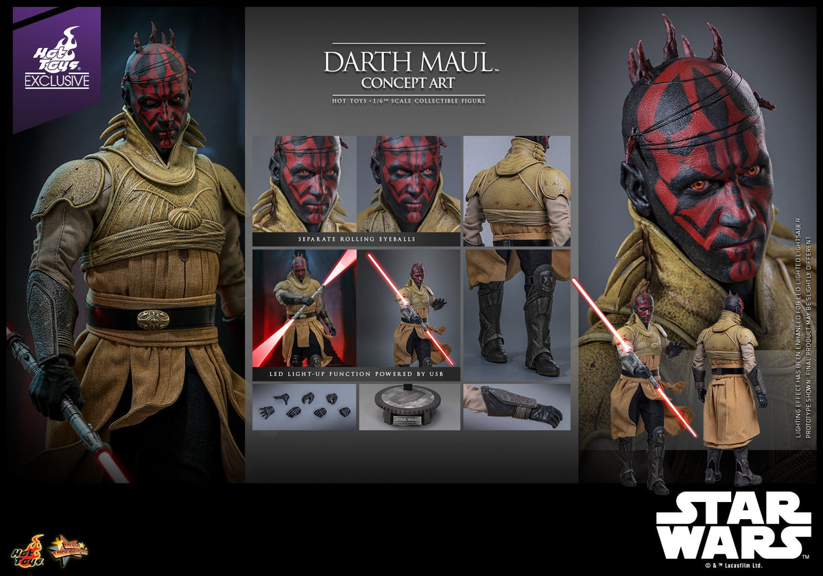 Darth Maul (Concept Art) Star Wars Sixth Scale Figure