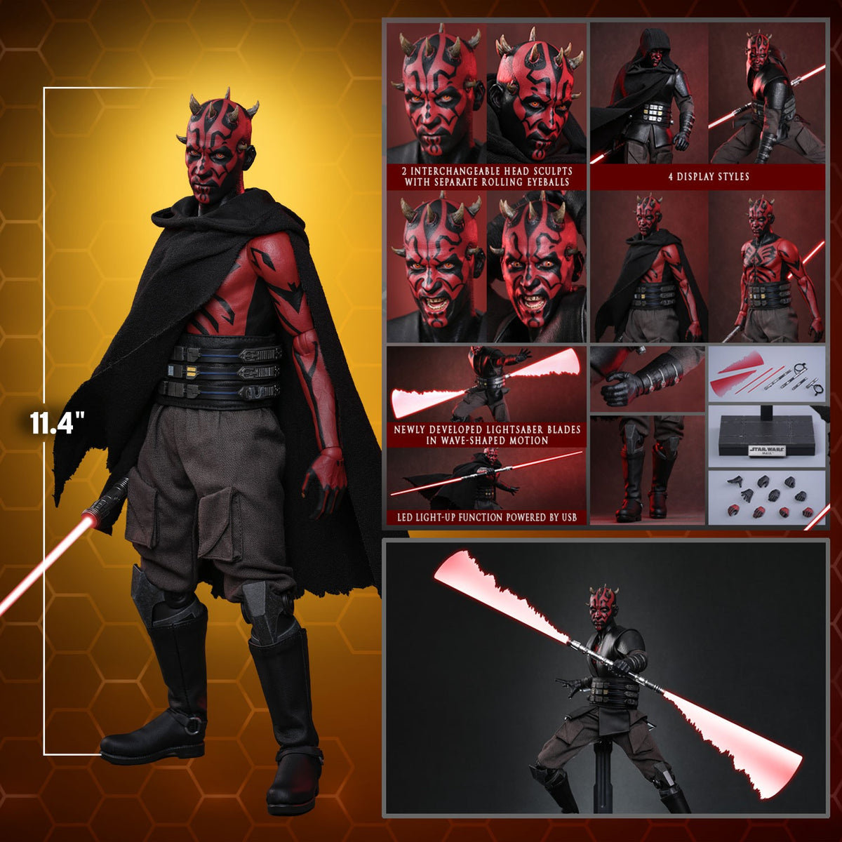 Maul Star Wars Sixth Scale Figure