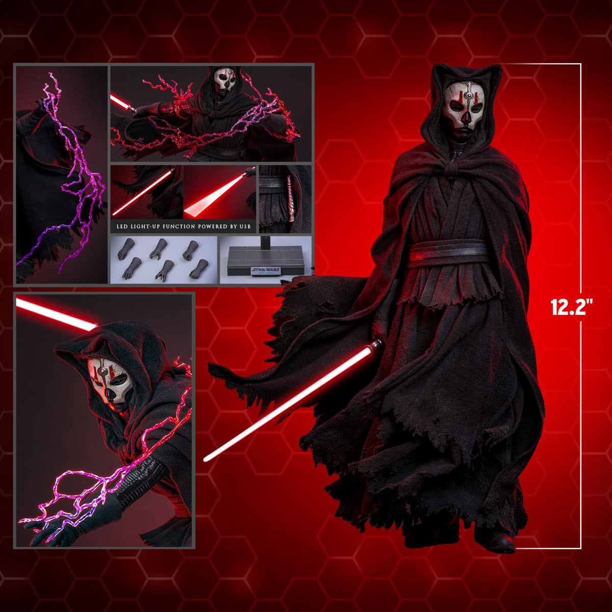 Darth Nihilus Star Wars Sixth Scale Figure