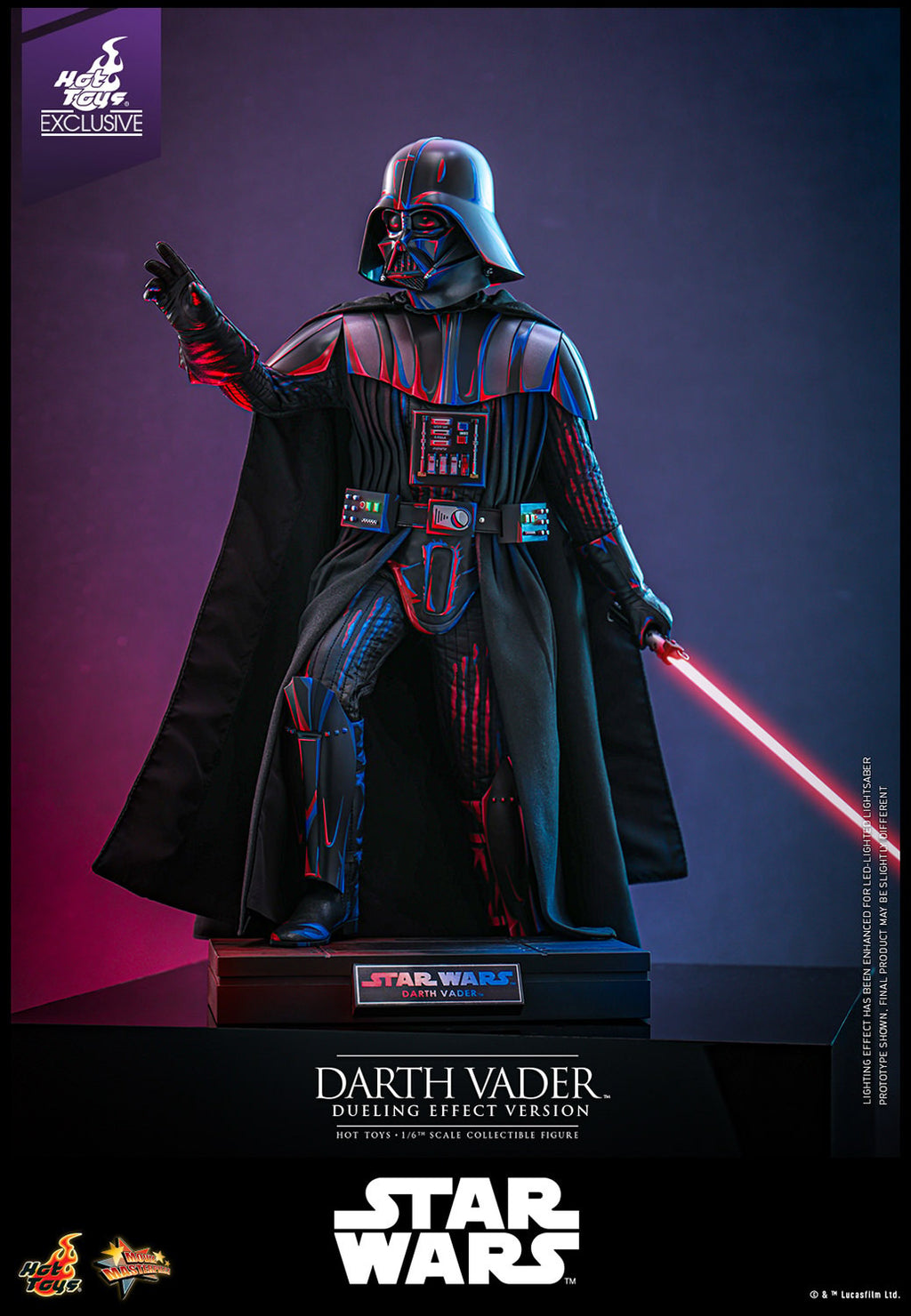 Darth Vader (Dueling Effect Version) Star Wars Sixth Scale Figure