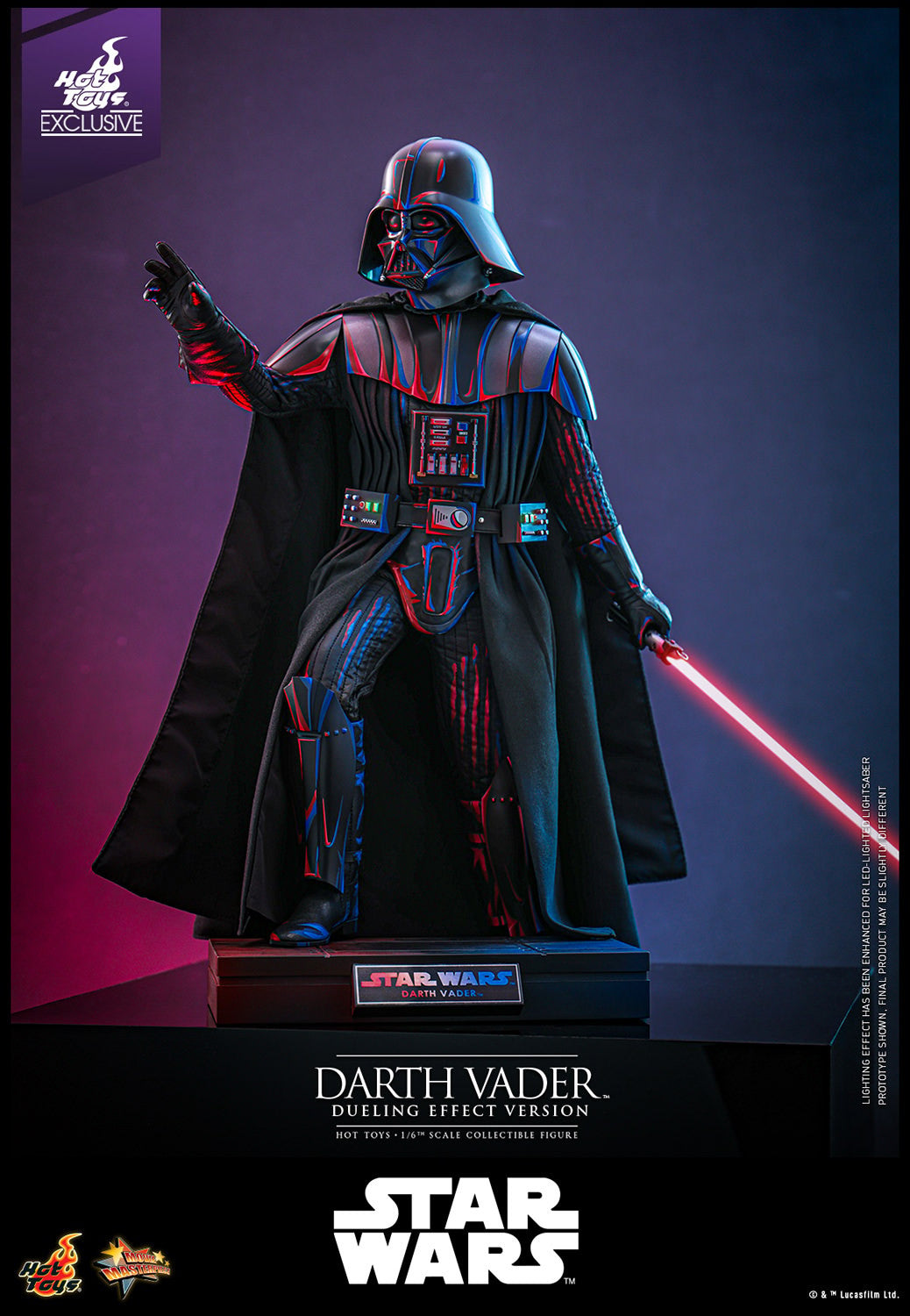 Darth Vader (Dueling Effect Version) Star Wars Sixth Scale Figure