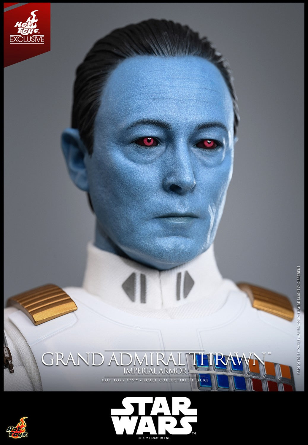 Grand Admiral Thrawn (Imperial Armor) Star Wars Sixth Scale Figure