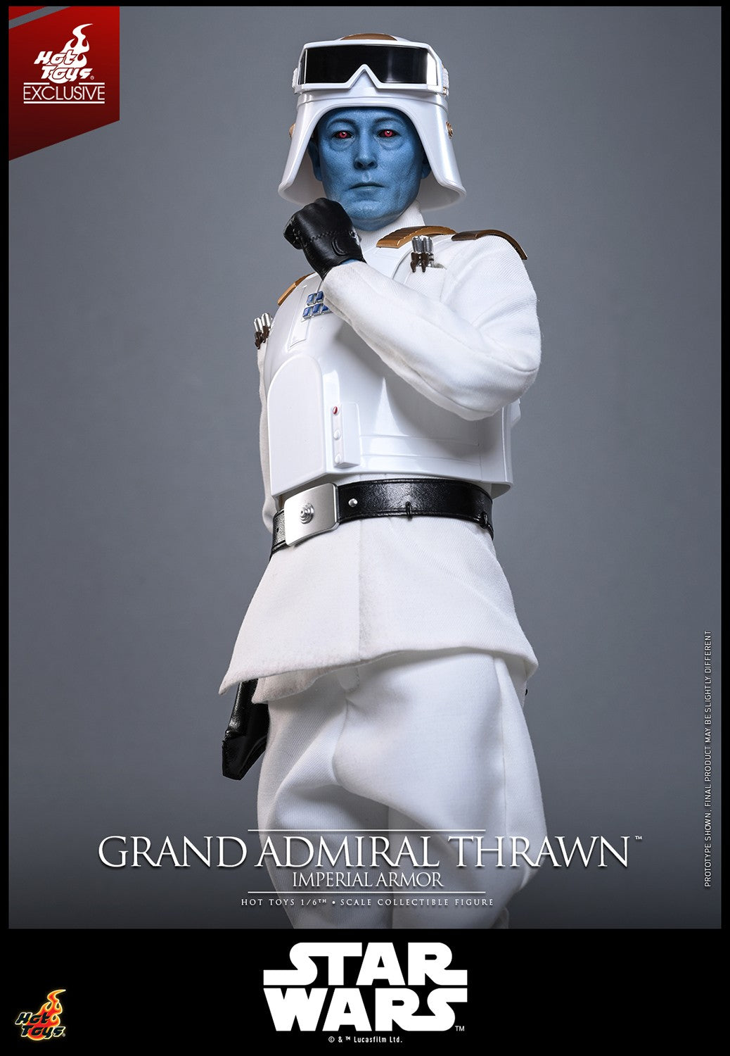 Grand Admiral Thrawn (Imperial Armor) Star Wars Sixth Scale Figure