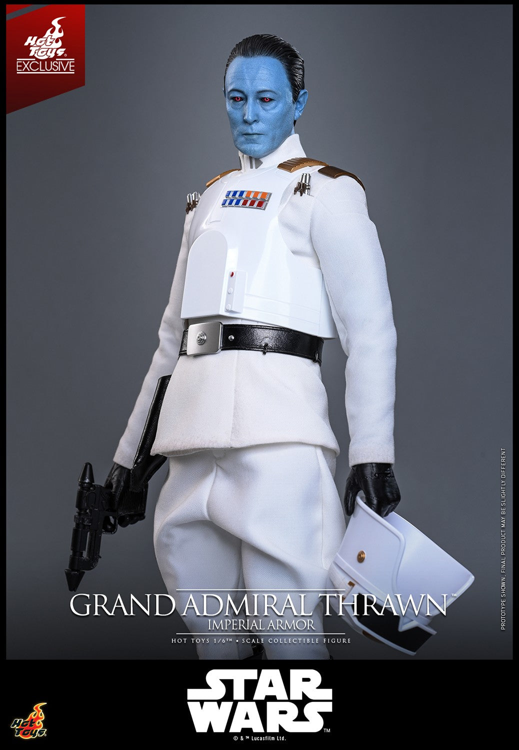 Grand Admiral Thrawn (Imperial Armor) Star Wars Sixth Scale Figure