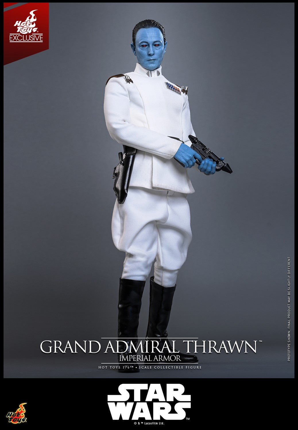 Grand Admiral Thrawn (Imperial Armor) Star Wars Sixth Scale Figure