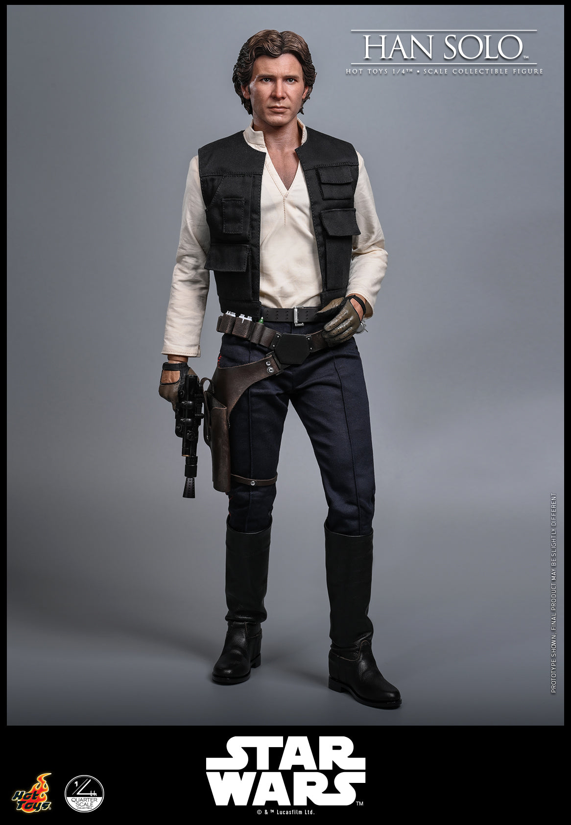 Han Solo Star Wars Quarter Scale Figure