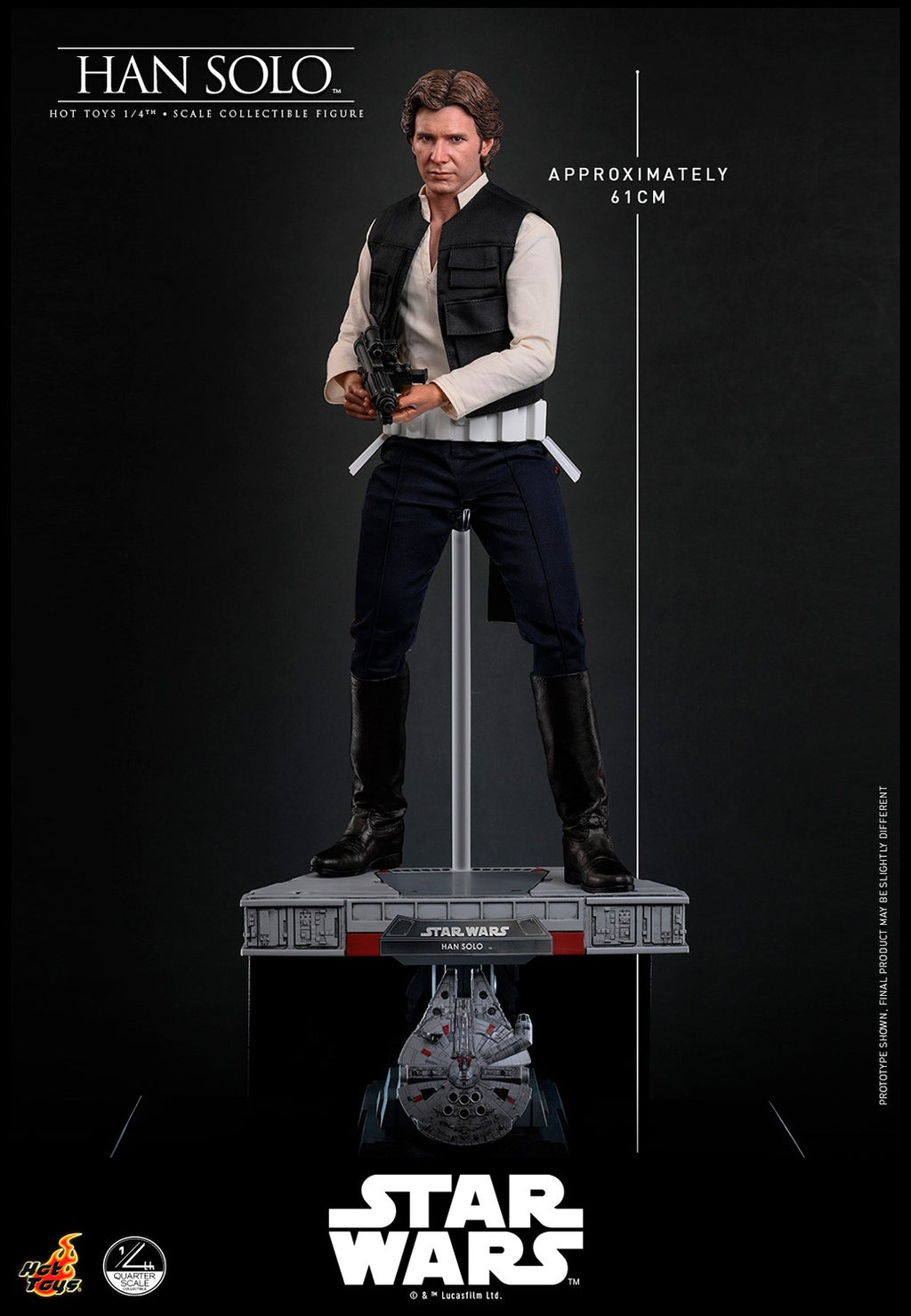 Han Solo Star Wars Quarter Scale Figure
