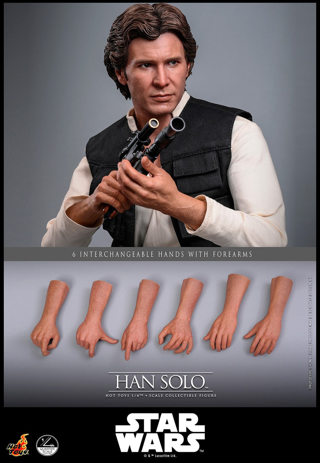 Han Solo Star Wars Quarter Scale Figure