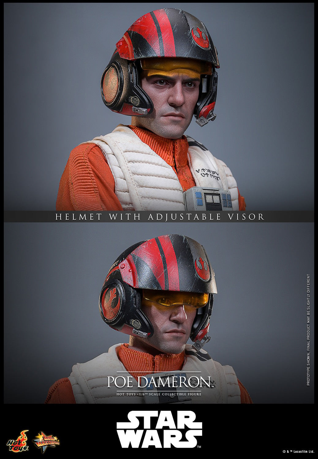 Poe Dameron Star Wars Sixth Scale Figure