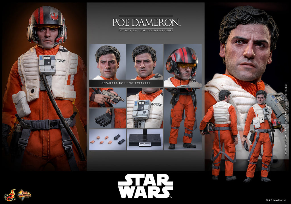 Poe Dameron Star Wars Sixth Scale Figure