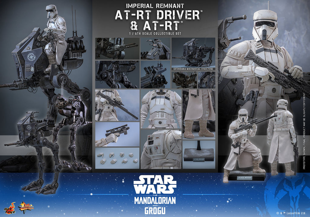 Imperial Remnant AT-RT Driver Star Wars Sixth Scale Figure