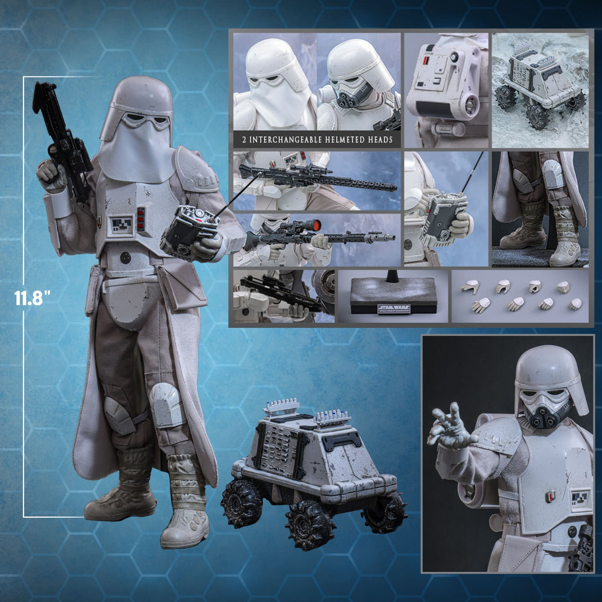 Imperial Remnant Snowtrooper Star Wars Sixth Scale Figure
