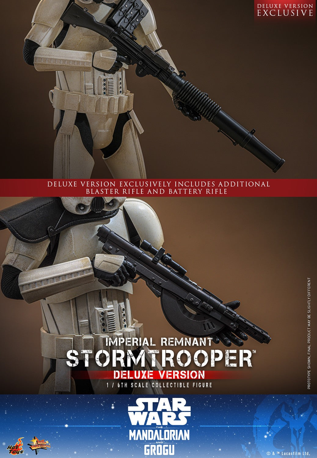 Imperial Remnant Stormtrooper Star Wars Sixth Scale Figure