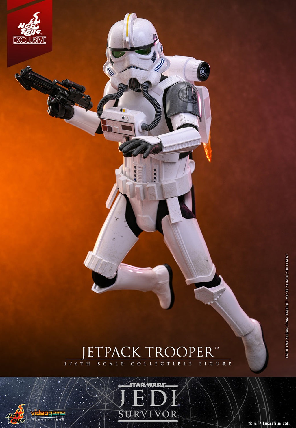 Jetpack Trooper Star Wars Sixth Scale Figure