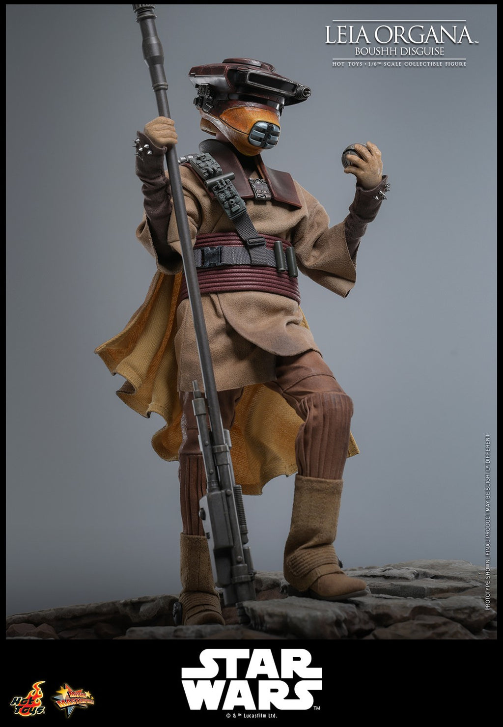 Leia Organa (Boushh Disguise) Star Wars Sixth Scale Figure